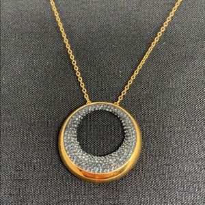 Swarovski Swan Signed Necklace